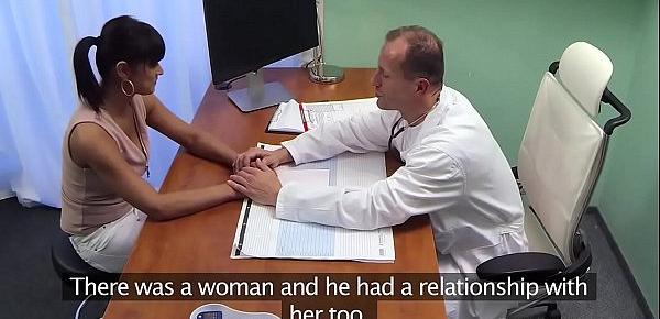  Tanned patient fucks muscular doctor